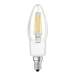 Ampoule LED Flamme Claire E14 5.5W Equivalence Halo 60W 2700K