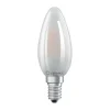 Ampoule LED Flamme Dépolie E14 3.4W Equivalence Halo 40W 2700K Dimmable