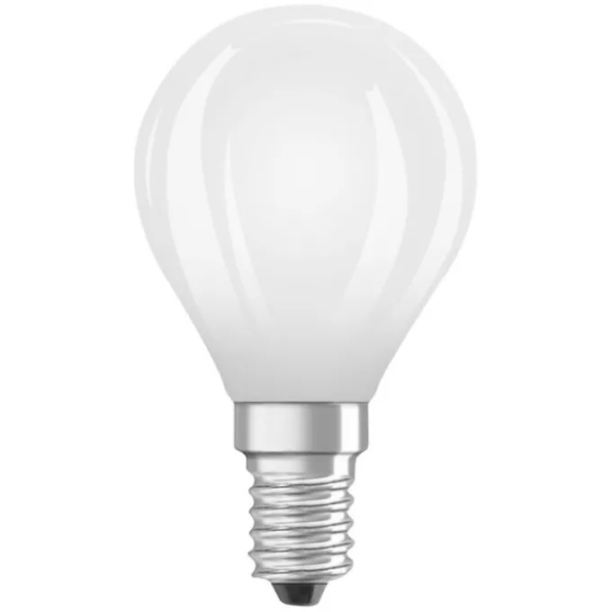 Ampoule LED Sphérique Dépolie E14 2.8W Equivalence Halo 25W 2700K Dimmable