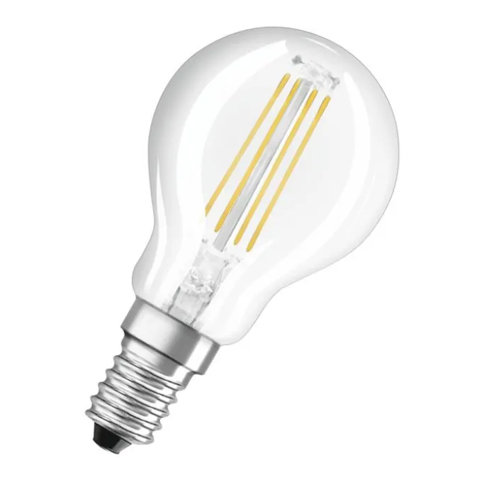 Ampoule LED sphérique E14 clair 6.5W Equivalence Halo 60W 2700K Dimmable