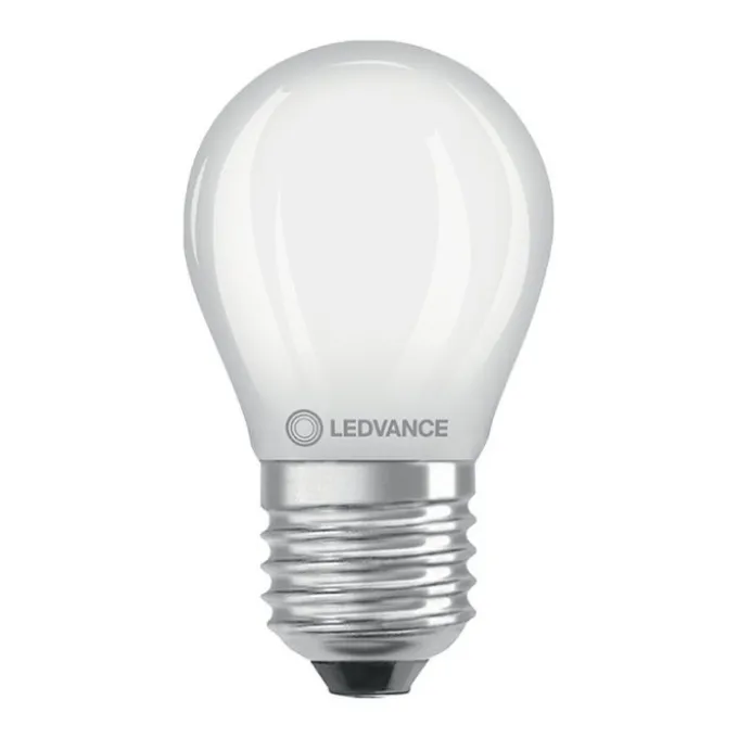 Ampoule LED sphérique E27 dépolie 2.8W Equivalence Halo 25W 2700K Dimmable