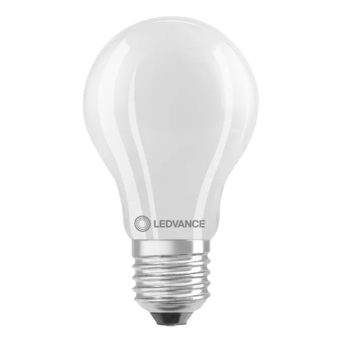 Ampoule LED standard E27 dépolie 4.8W Equivalence Halo 40W 2700K Dimmable