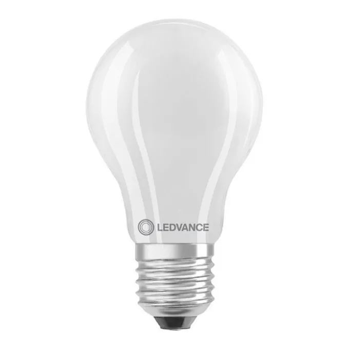 Ampoule LED standard E27 dépolie 7.5W Equivalence Halo 75W 2700K Dimmable