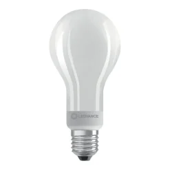 Ampoule LED standard E27 dépolie 18W Equivalence Halo 150W 2700K Dimmable
