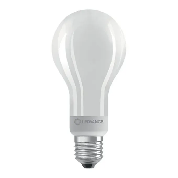 Ampoule LED standard E27 dépolie 18W Equivalence Halo 150W 2700K Dimmable