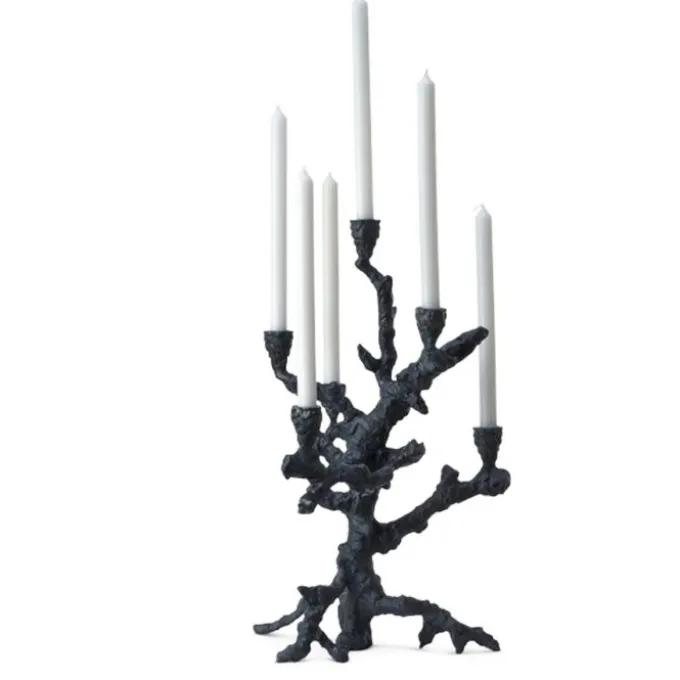 Apple tree candle holder