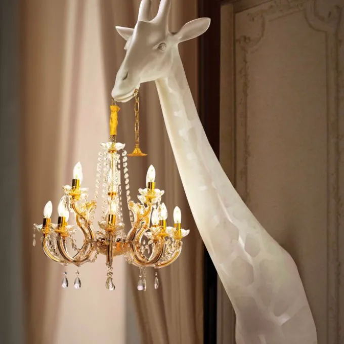 Applique Giraffe in love