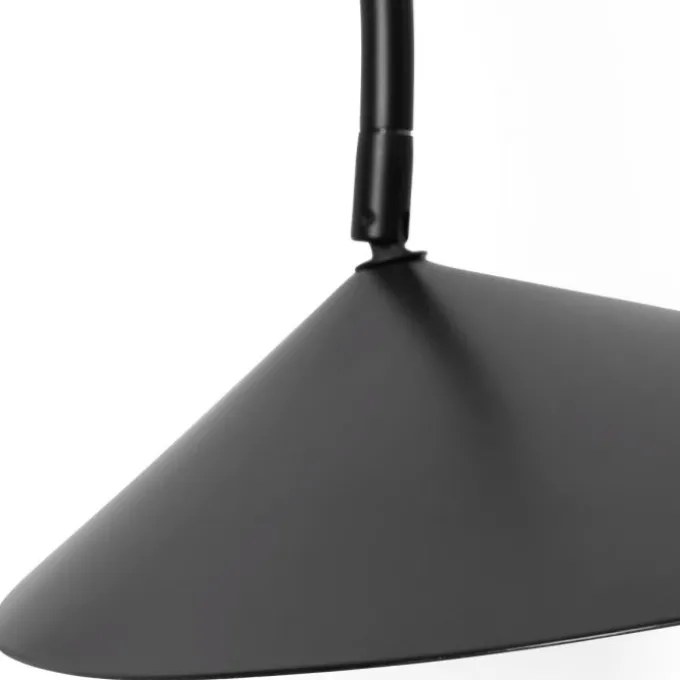 Arum applique murale pivotante - Noir