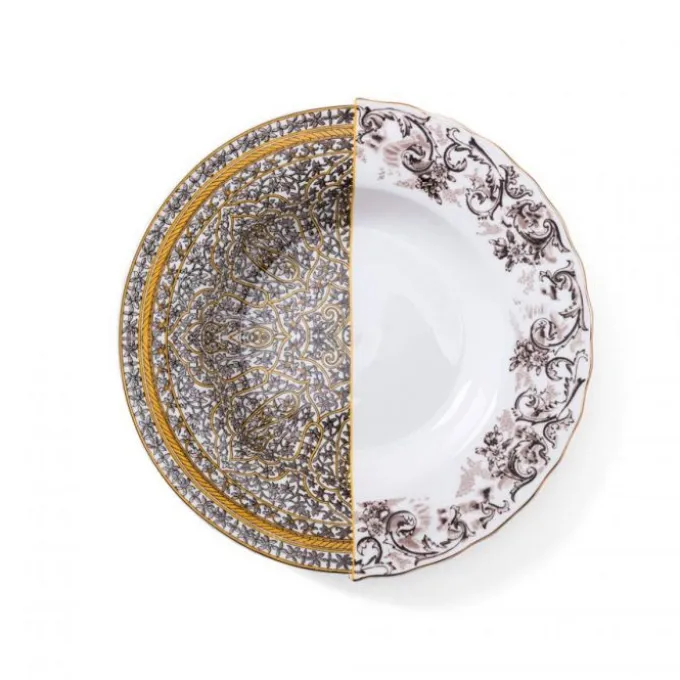 Assiette Creuse Hybride Agroha - Lot de 4
