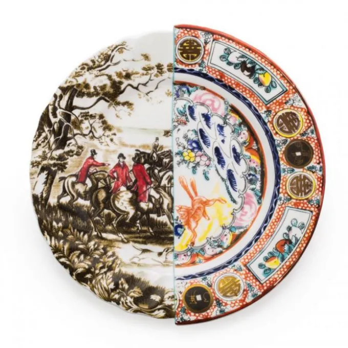Assiette Hybrid Eusapia - Lot de 4