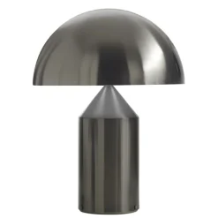 Atollo Nickel Satiné Noir