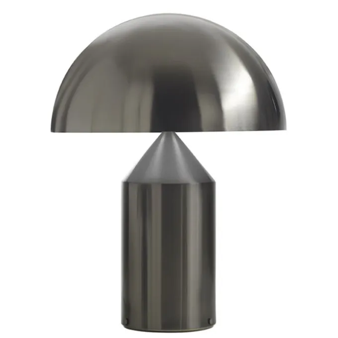 Atollo Nickel Satiné Noir