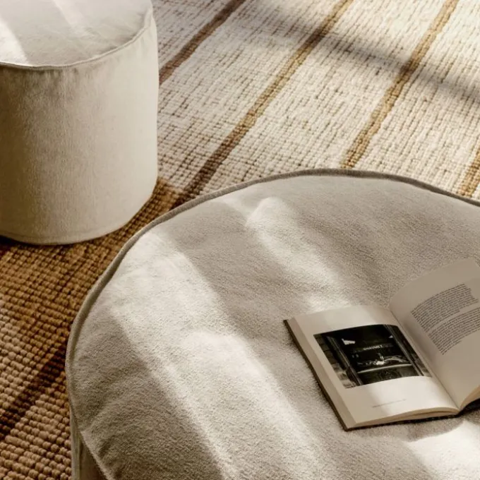 Aun - Pouf en coton