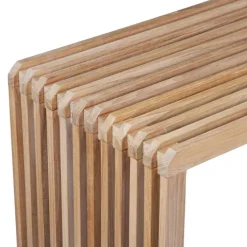 Banc à lattes