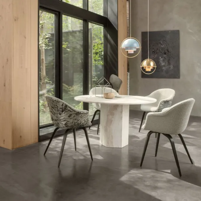 Bat chair rembourrée
