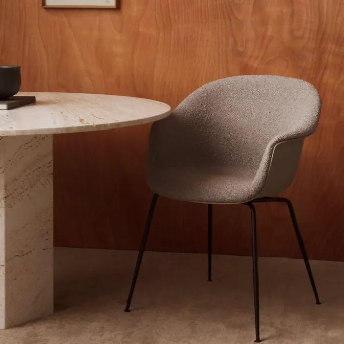 Bat chair rembourrée