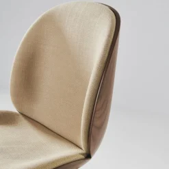 Beetle Dining Chair - 3D Veneer - Front Upholstered