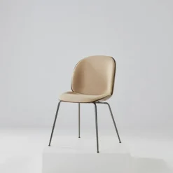 Beetle Dining Chair - 3D Veneer - Front Upholstered