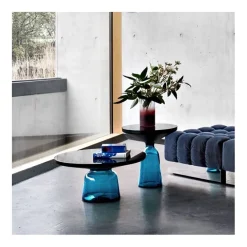 Bell Side Table Métal Noir