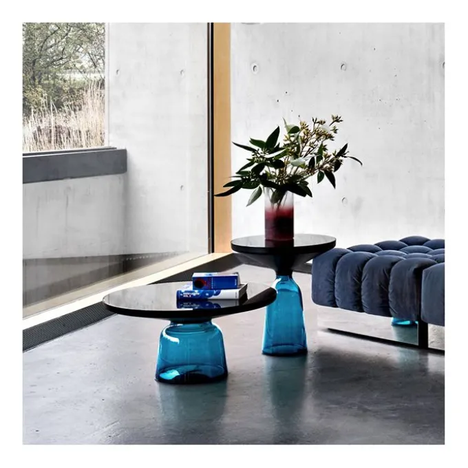 Bell Side Table Métal Noir