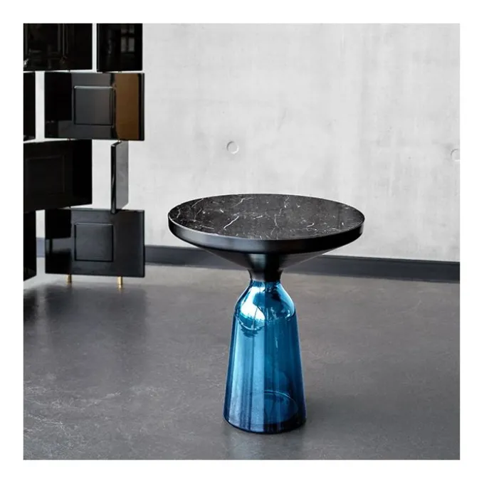 Bell Side Table Métal Noir