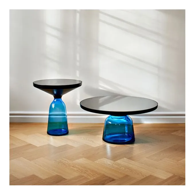 Bell Side Table Métal Noir