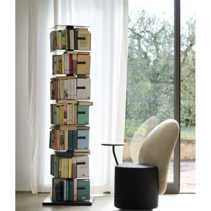 Bibliothèque rotative Ptolomeo x4