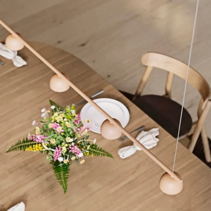 Blush pendant rail