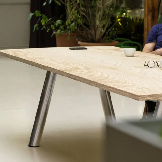 Boa Table - Plateau bois
