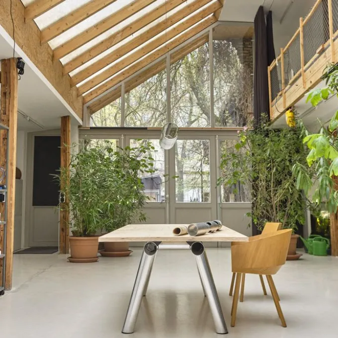 Boa Table - Plateau bois