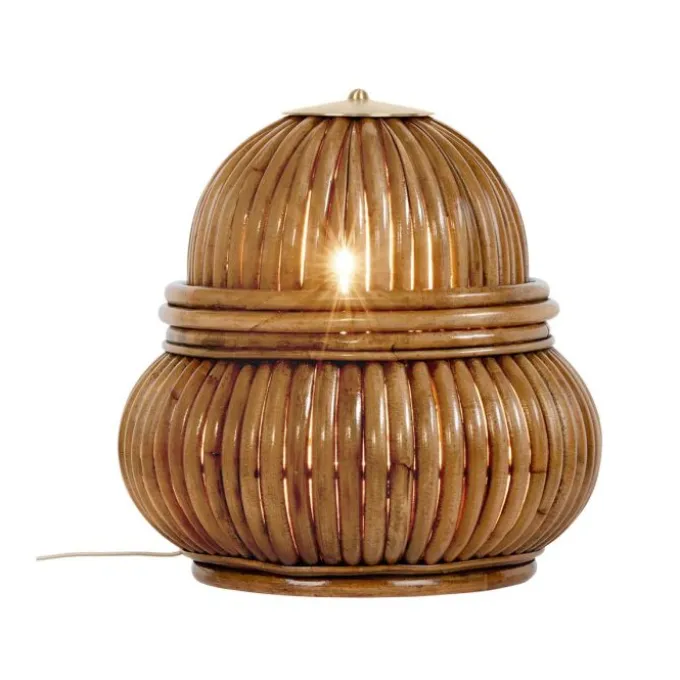 Bohemian 72 - Lampe de sol rattan