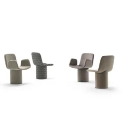 Brera - Chaise avec accoudoirs