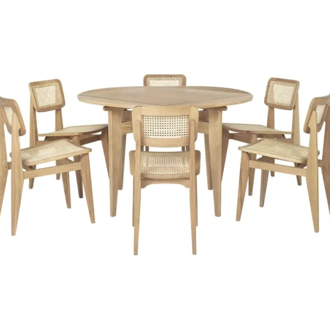 B-table ronde pivotante