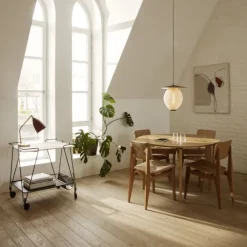 B-table ronde pivotante