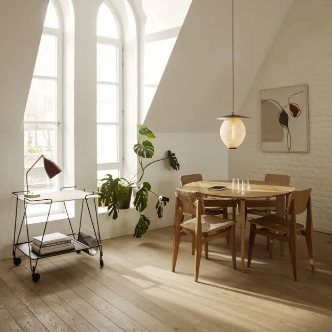 B-table ronde pivotante