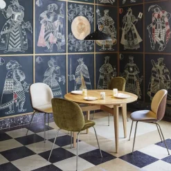 B-table ronde pivotante