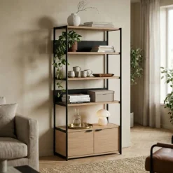 Buffet Unit 5 One Column - H180 x L 84 cm