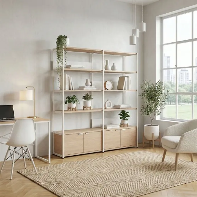 Buffet Unit 5 Two Columns - H180 x L164 cm