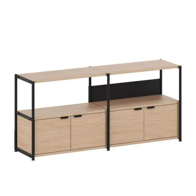 Buffet Unit 2 Two Columns - L164 cm