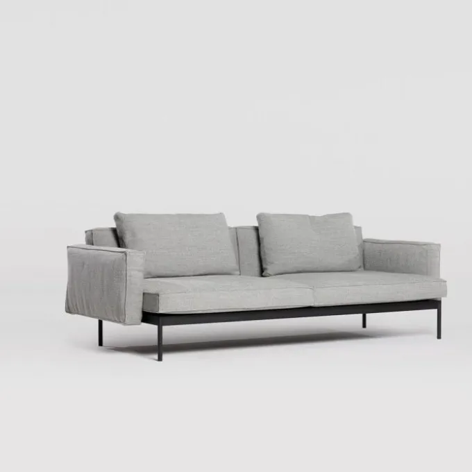 Canapé lounge - Gris (Outlet)