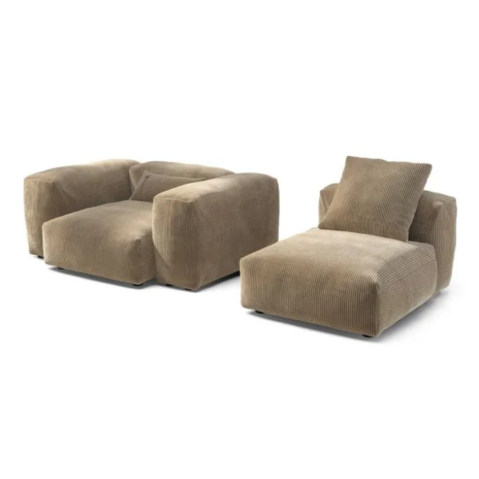 Canapé set 02 medium - Cord velour