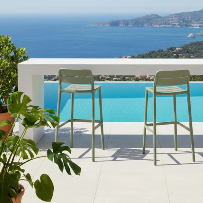 Cassia - Tabourets - Lot de 4