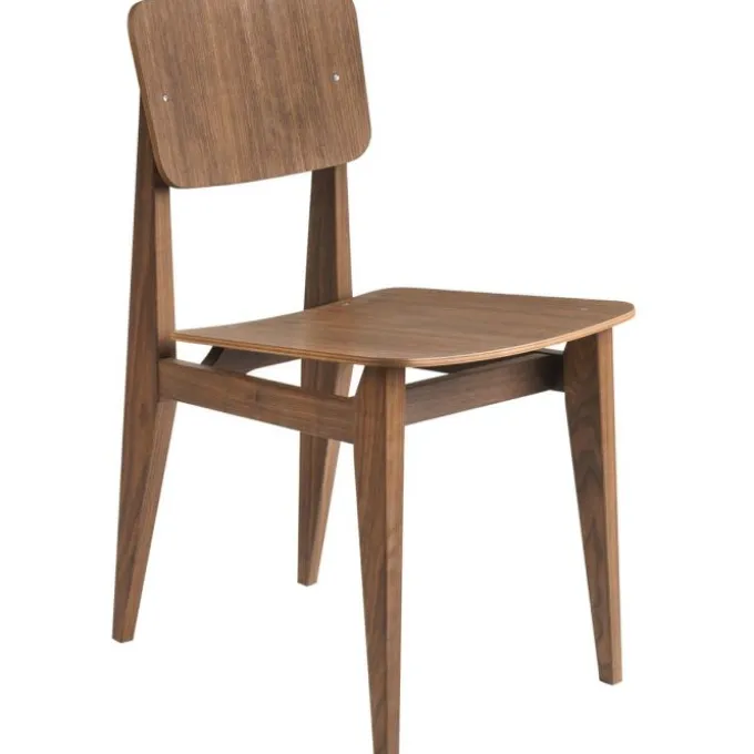 C-chair bois vernis