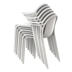 Chaise avec accoudoirs Brooklyn - Lot de 4