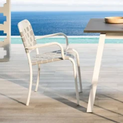 Chaise avec accoudoirs Inout 824