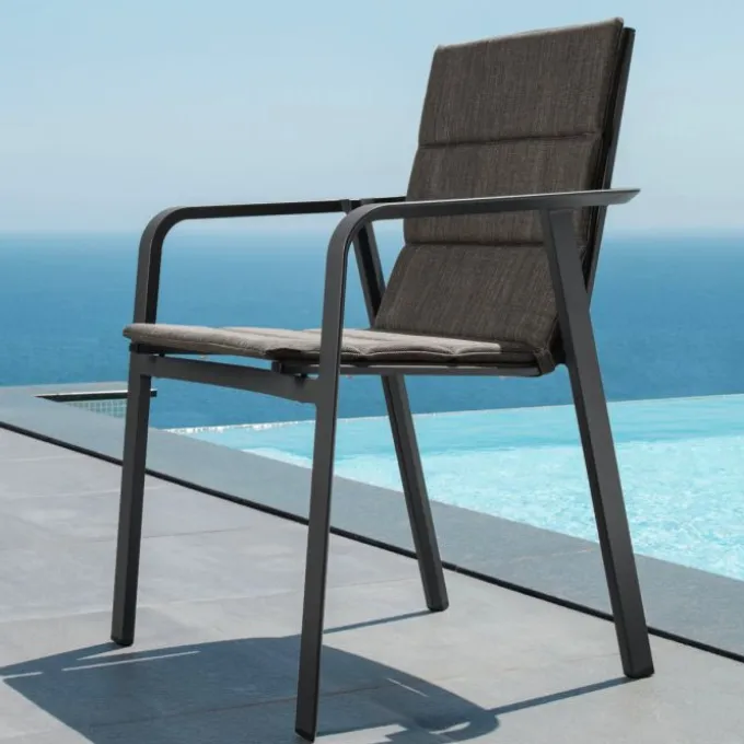 Chaise avec accoudoirs Milo