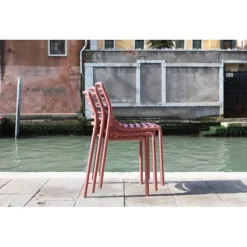 Chaise Bistrot Doga - Lot de 6