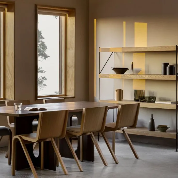 Chaise de salle à manger Ready - Sans rembourrage