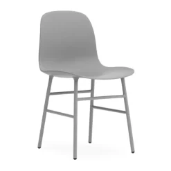 Chaise Form pieds en acier