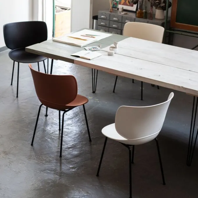 Chaise Hana - Non rembourrée - Lot de 2
